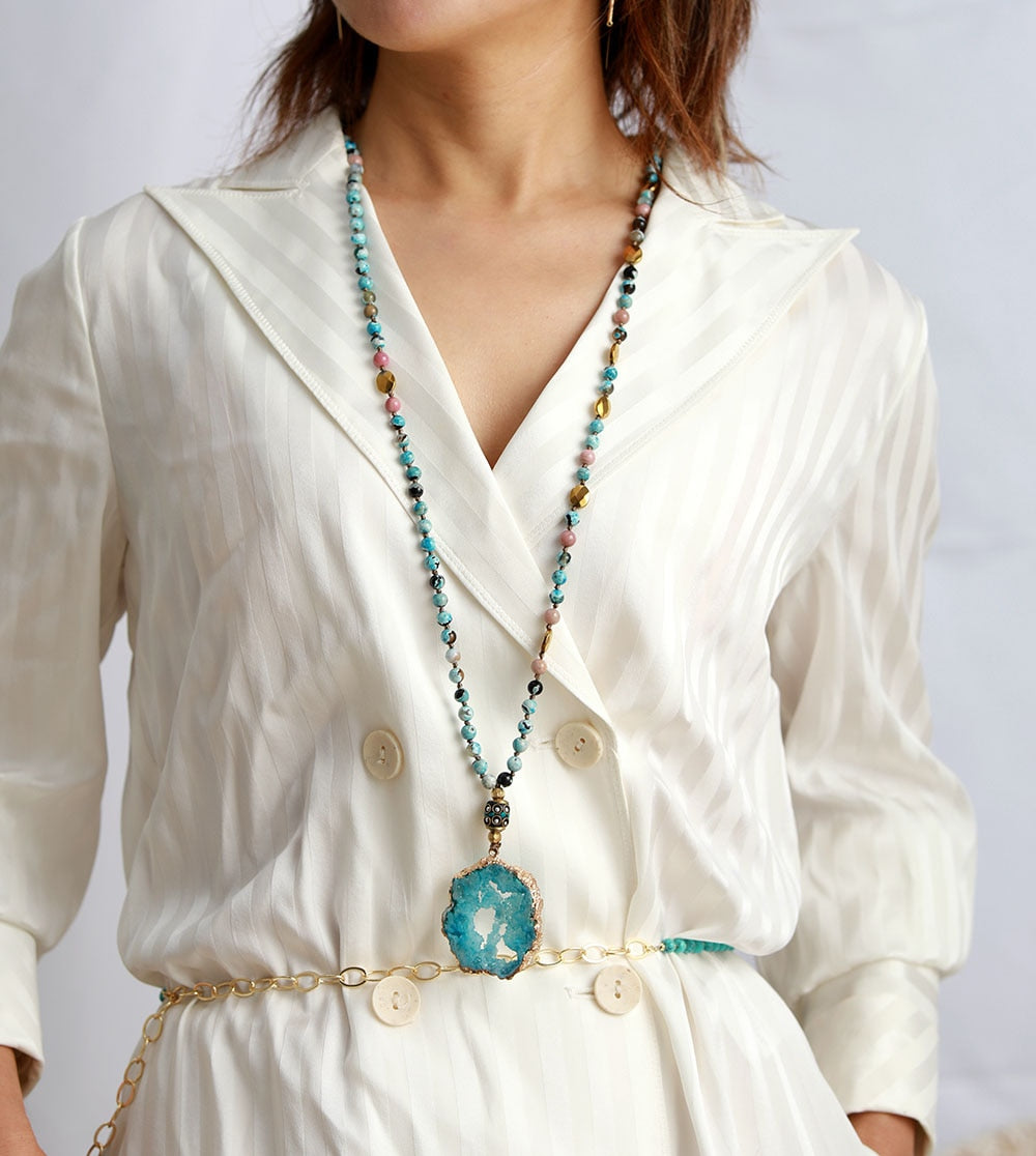 Boho Mala Necklace