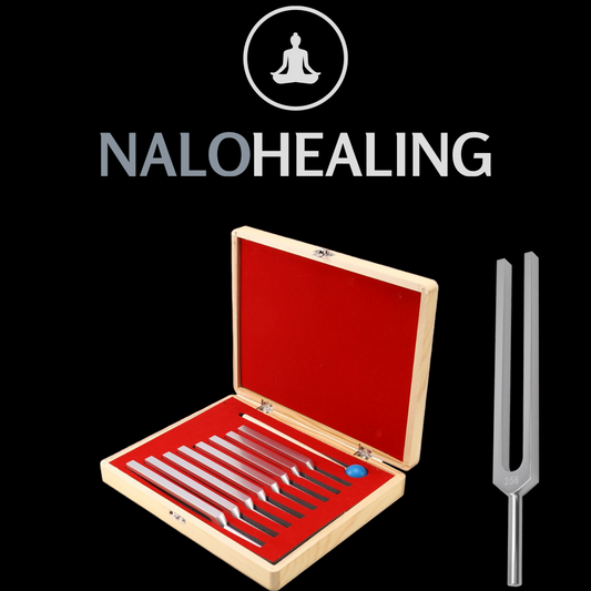 Aluminum Healing Tuning Fork Set (8pcs )