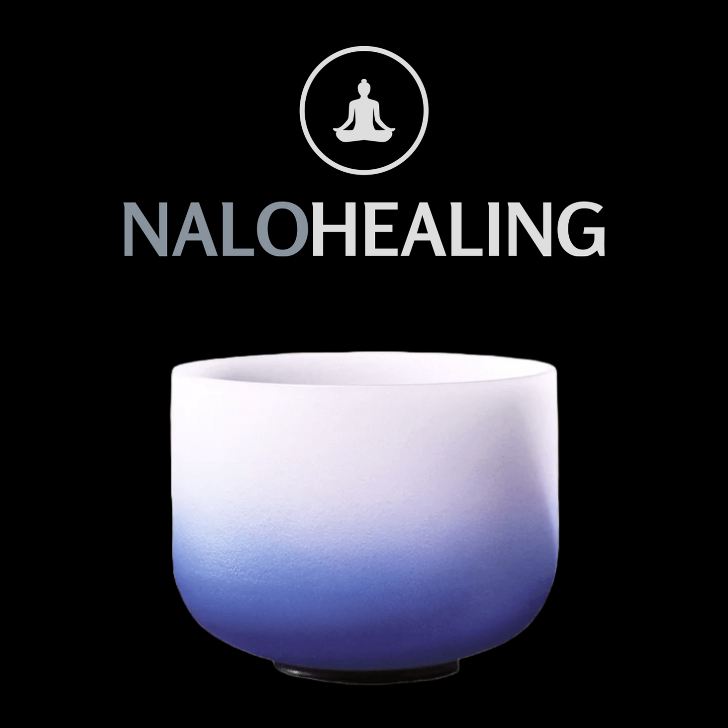 Aria Gradient Design Crystal Singing Bowl