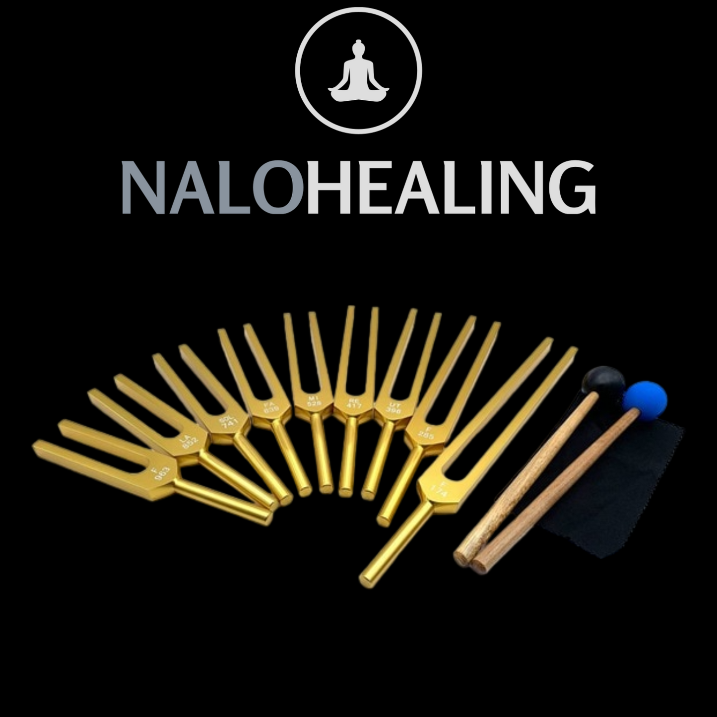 Tuning Fork Set (9pcs)