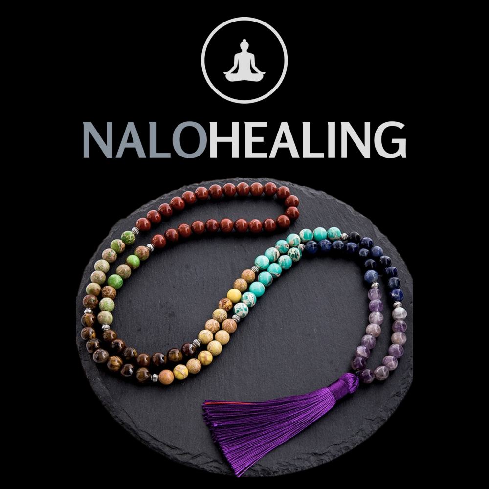 Harmony Mala 7 Chakra Stone Necklace