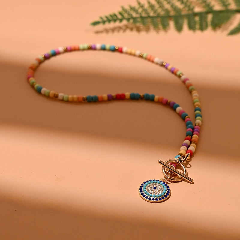 Enchant Mosaic Choker Necklace