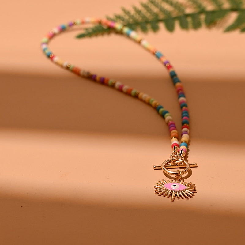 Enchant Mosaic Choker Necklace