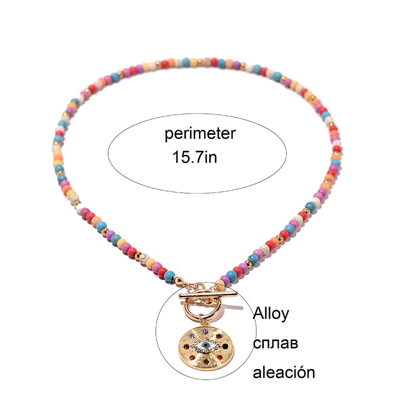 Enchant Mosaic Choker Necklace