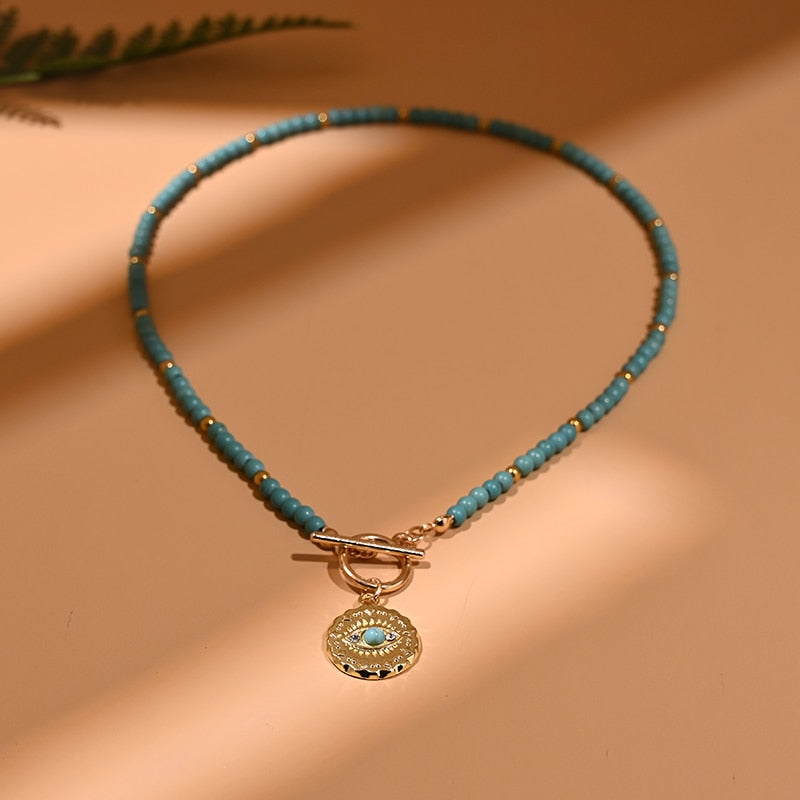 Enchant Mosaic Choker Necklace
