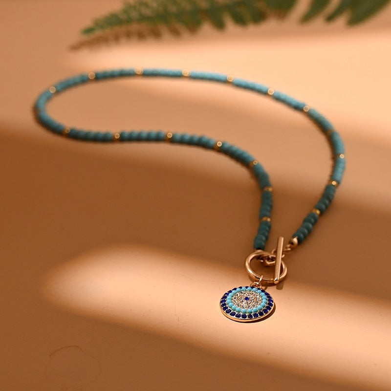 Enchant Mosaic Choker Necklace