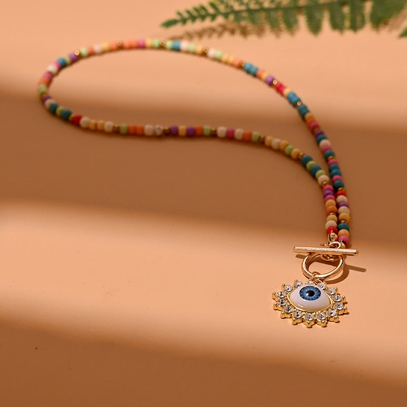 Enchant Mosaic Choker Necklace