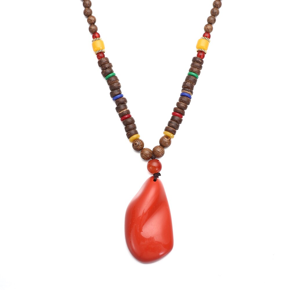 Vintage Serenity Mala Necklace with Pendant