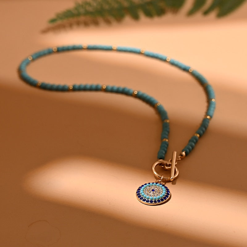 Enchant Mosaic Choker Necklace