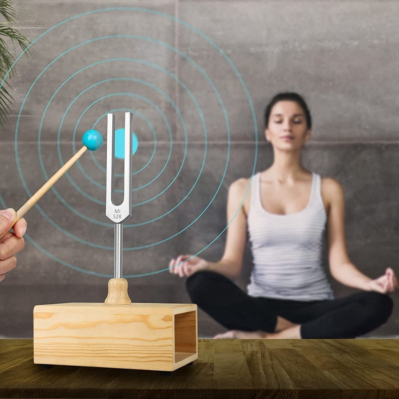 528Hz Tuning Fork with Base