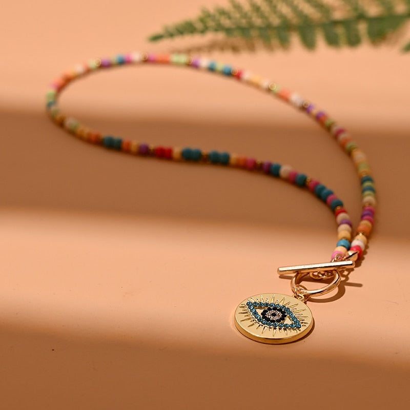 Enchant Mosaic Choker Necklace