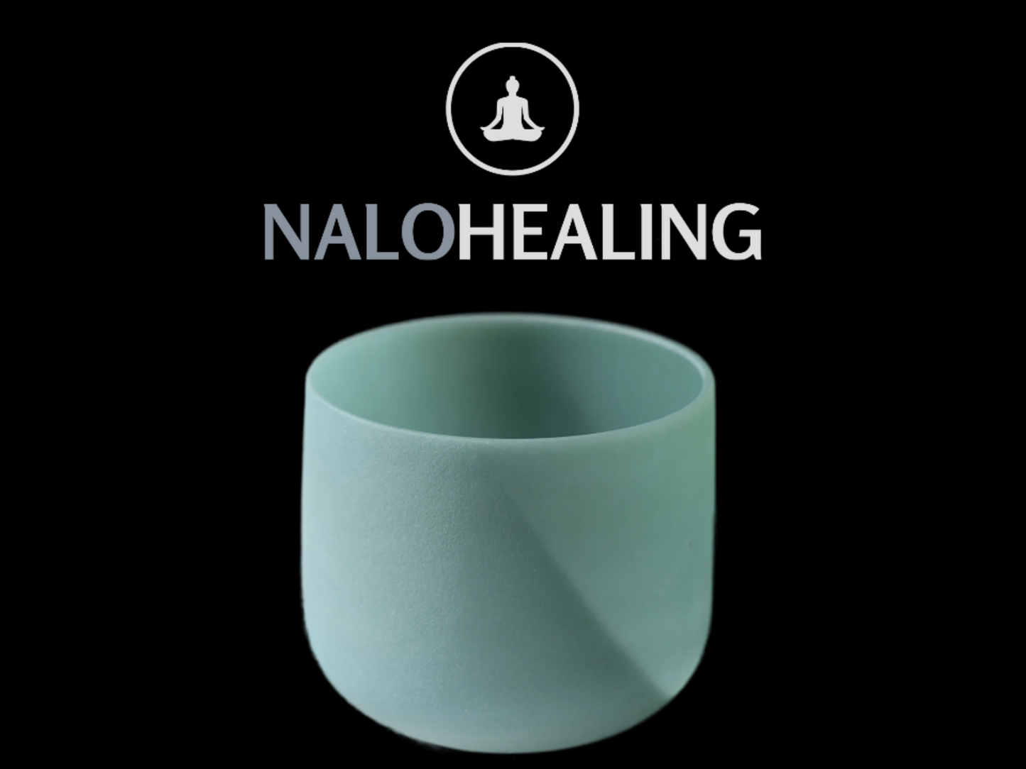 8"-10" Green Fluorite Frosted Quartz Crystal Singing Bowl | 432Hz, 440Hz