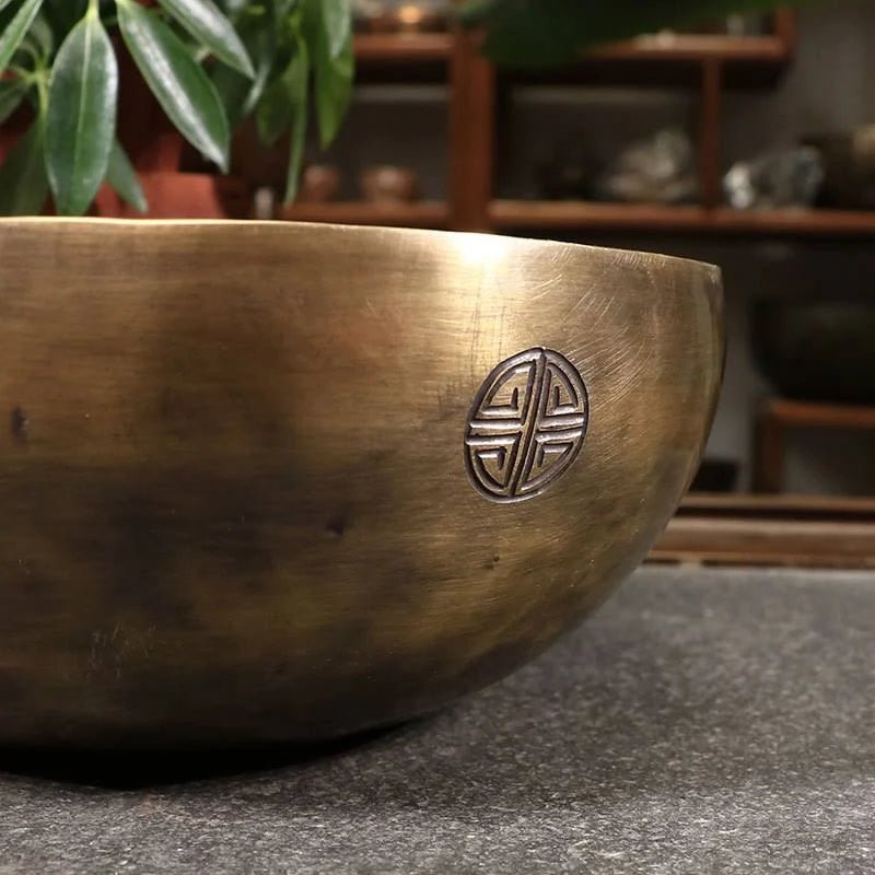 Full Moon Tibetan Singing Bowl - Nalo Healing
