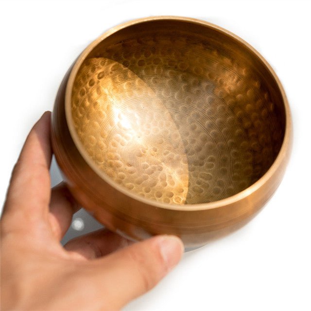 Hand Hammered Tibetan Singing Bowl - Nalo Healing