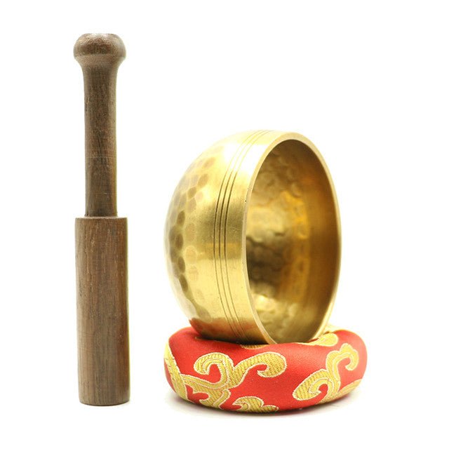 Hand Hammered Tibetan Singing Bowl - Nalo Healing