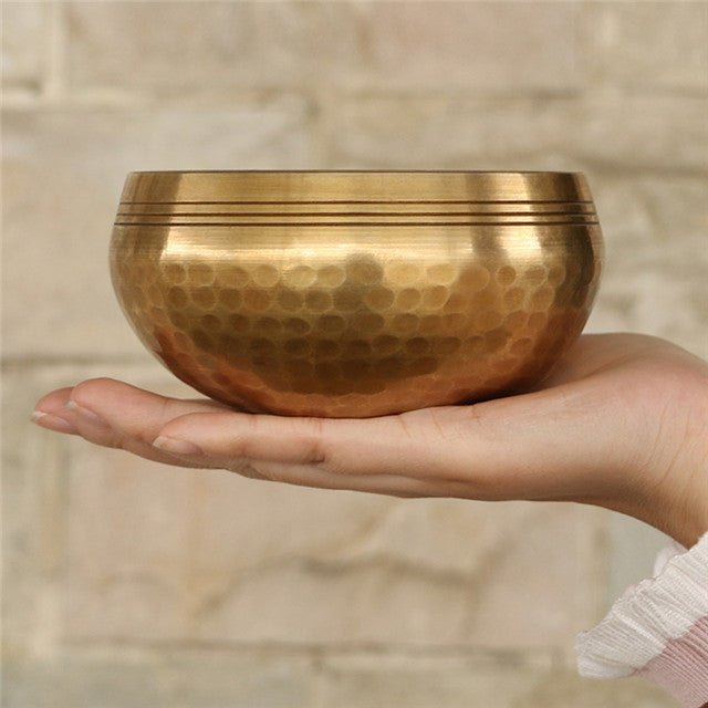 Hand Hammered Tibetan Singing Bowl - Nalo Healing