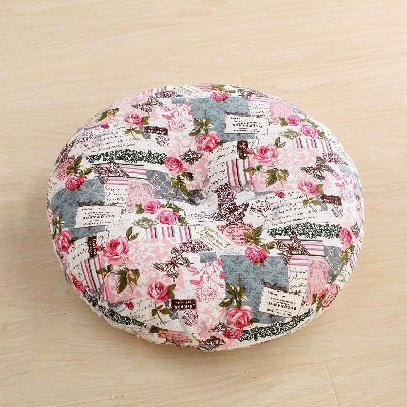 Linen Floor Cushion - Nalo Healing