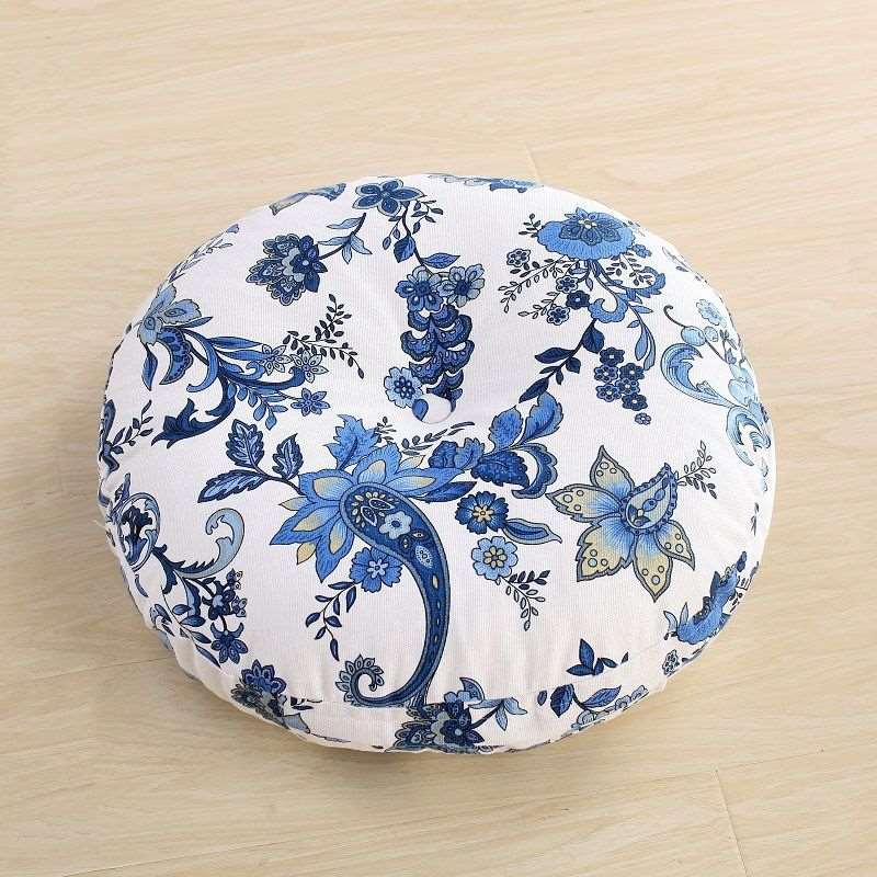 Linen Floor Cushion - Nalo Healing