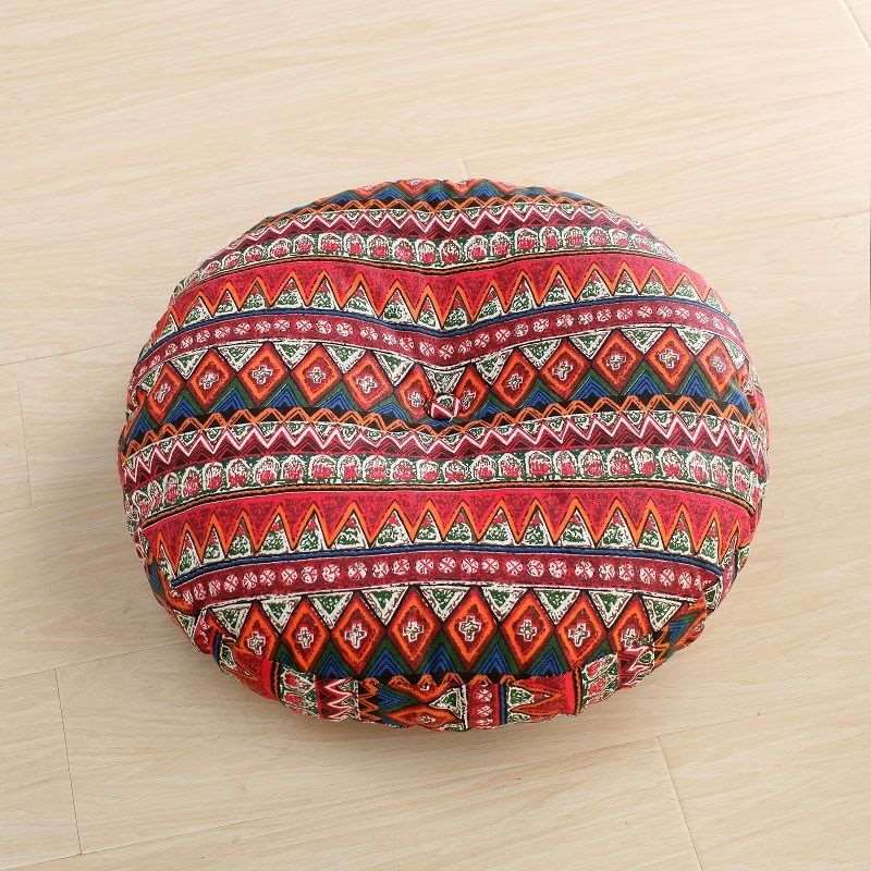Linen Floor Cushion - Nalo Healing