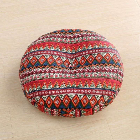 Linen Floor Cushion - Nalo Healing
