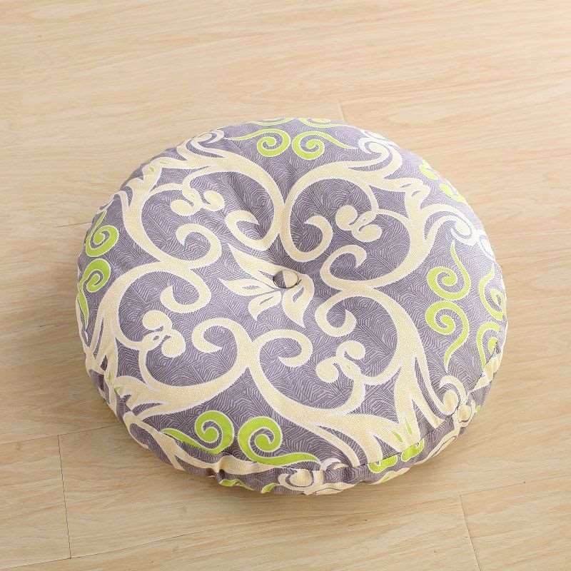 Linen Floor Cushion - Nalo Healing