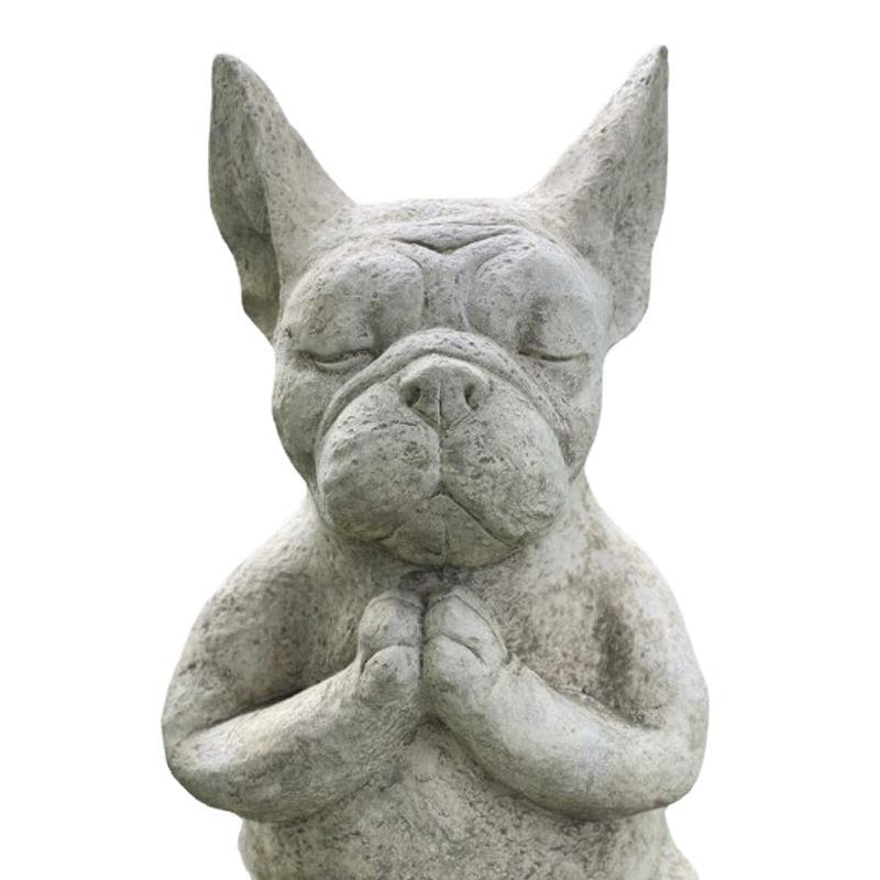 Meditating Bulldog Décor - Nalo Healing