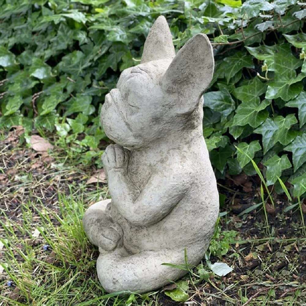 Meditating Bulldog Décor - Nalo Healing