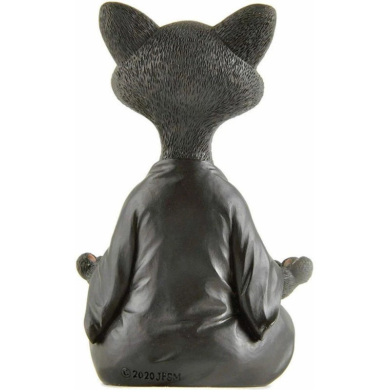 Meditating Cat Décor - Nalo Healing