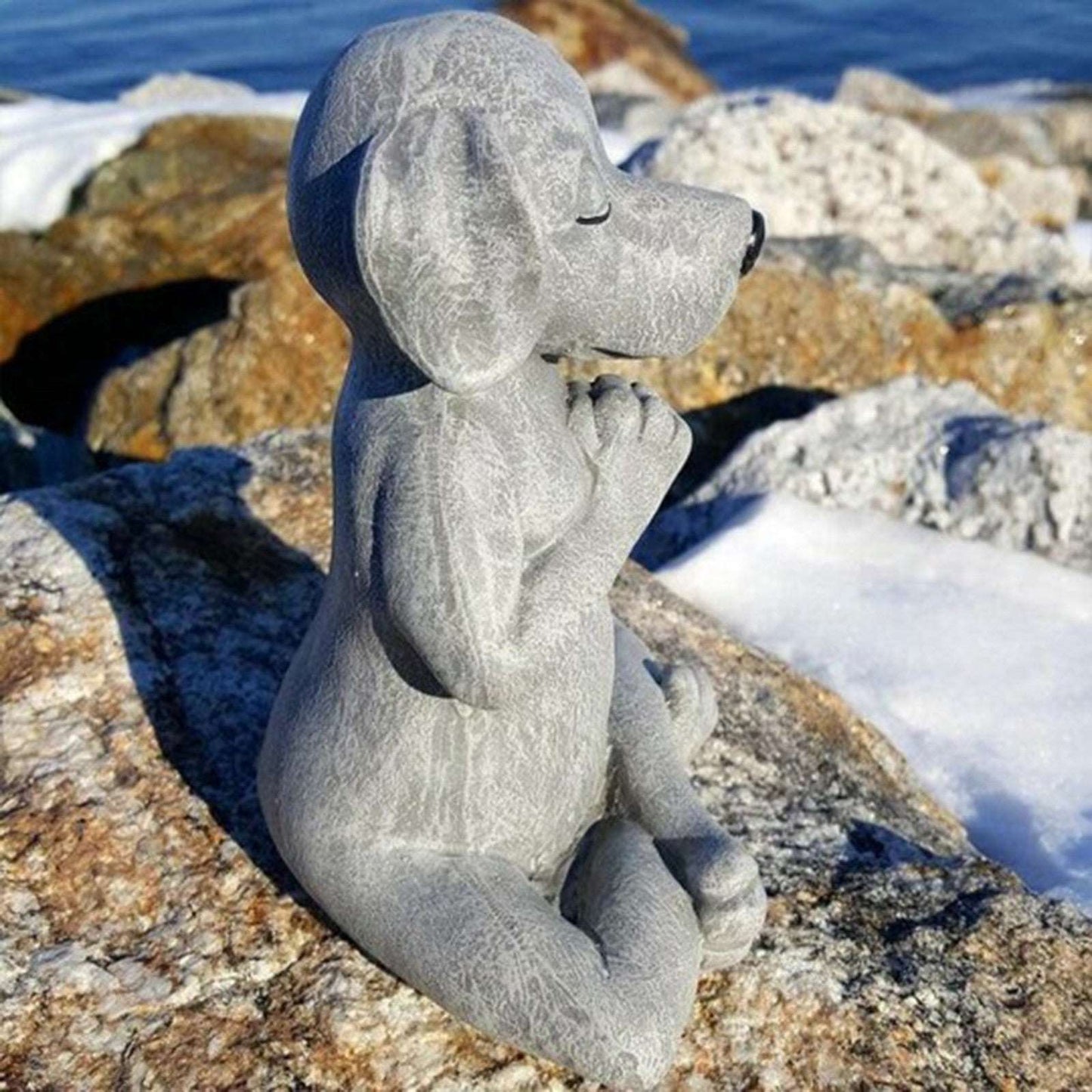 Meditating Dog Décor - Nalo Healing