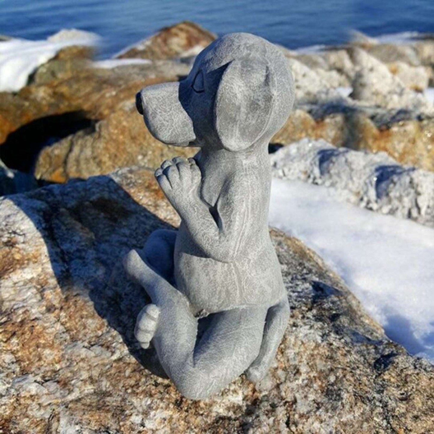 Meditating Dog Décor - Nalo Healing