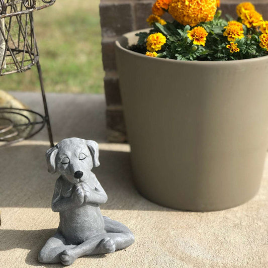 Meditating Dog Décor - Nalo Healing