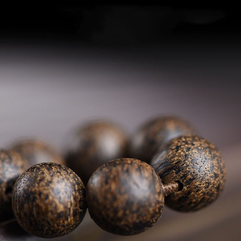 Natural Agarwood Mala - Nalo Healing