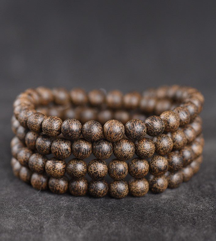 Natural Agarwood Mala - Nalo Healing