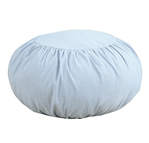 Round Linen Zafu Floor Cushion - Nalo Healing
