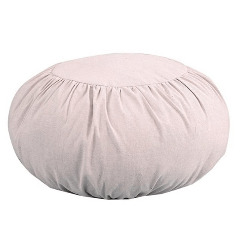 Round Linen Zafu Floor Cushion - Nalo Healing