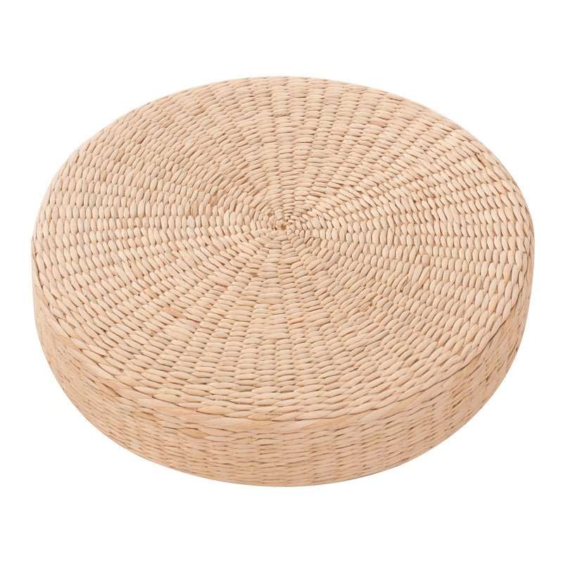 Round Straw Floor Cushion - Nalo Healing