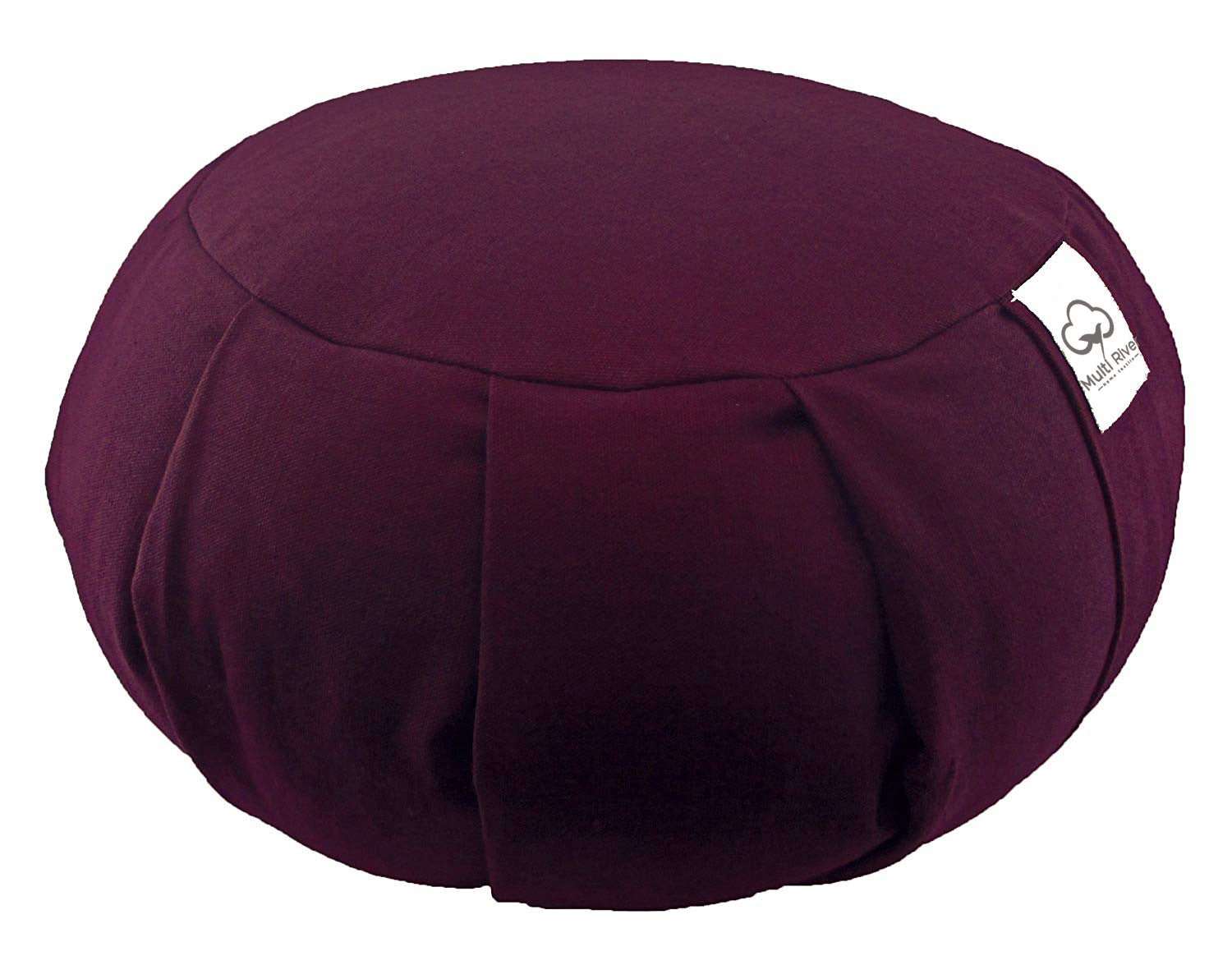 Round Zafu Yoga & Meditation Buckwheat Cushion - Nalo Healing