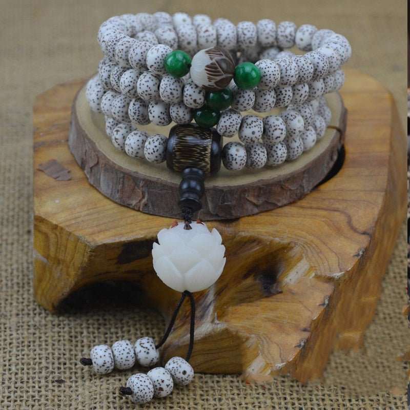 Tibetan Bodhi Seed Mala - Nalo Healing