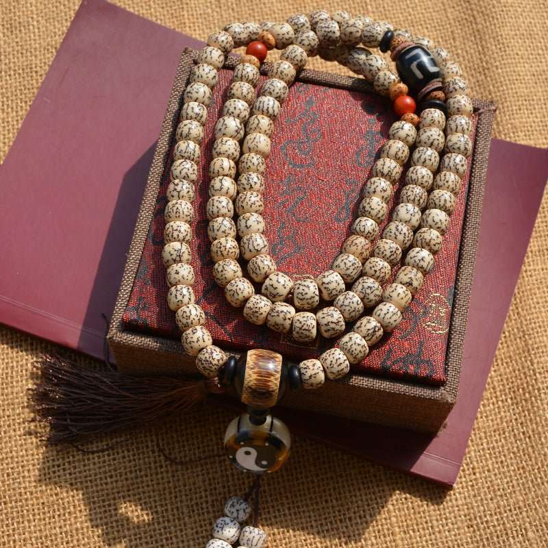 Tibetan Bodhi Seed Mala - Nalo Healing