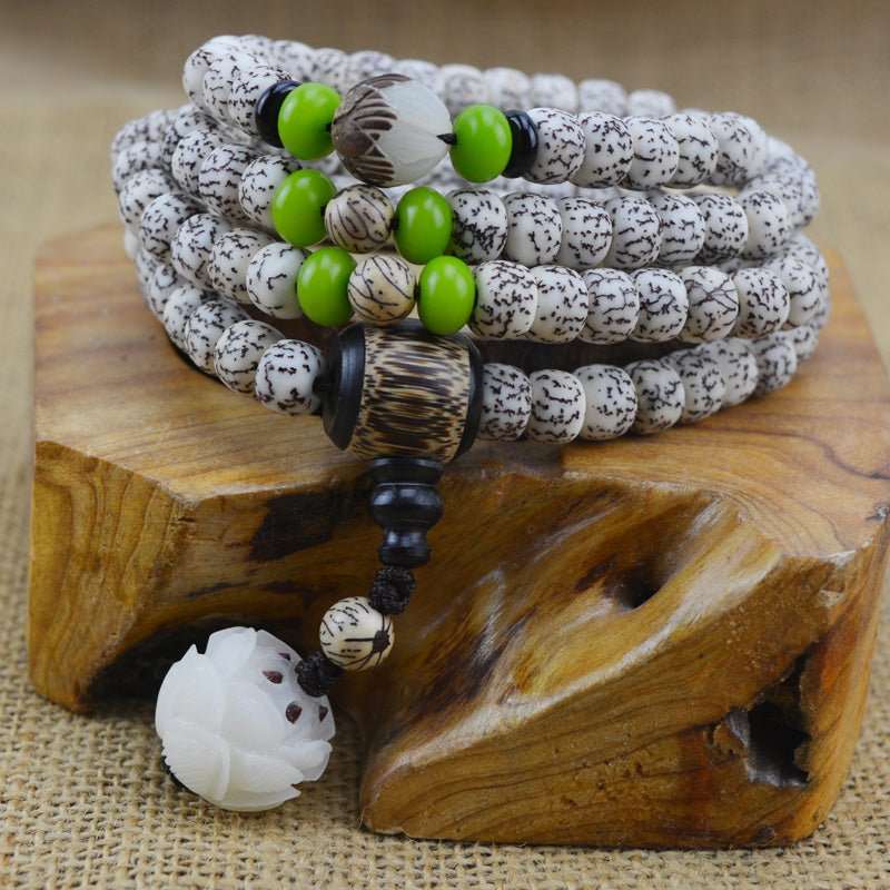 Tibetan Bodhi Seed Mala - Nalo Healing