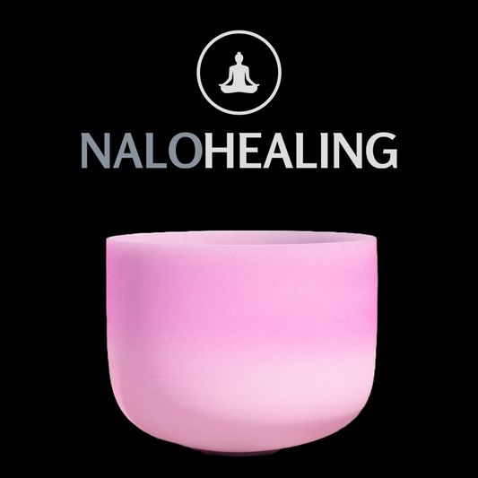 Pink Crystal Singing Bowl