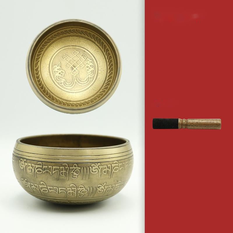 Auspicious Knot Singing Bowl - Nalo Healing