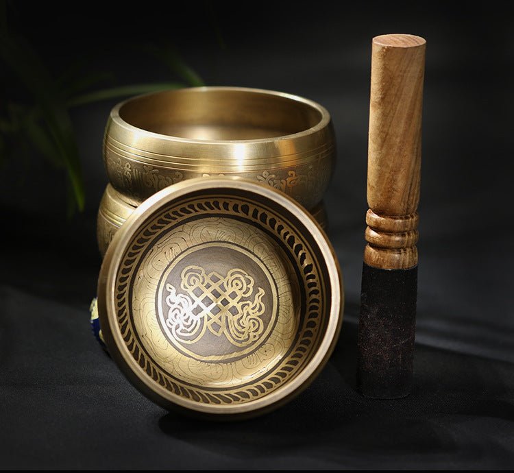 Auspicious Knot Singing Bowl - Nalo Healing