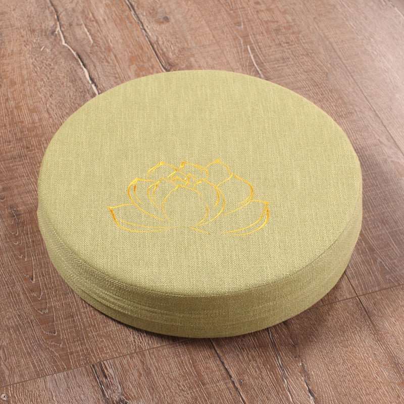 Linen Lotus Meditation Cushion - Nalo Healing