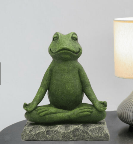 Meditating Frog Décor - Nalo Healing