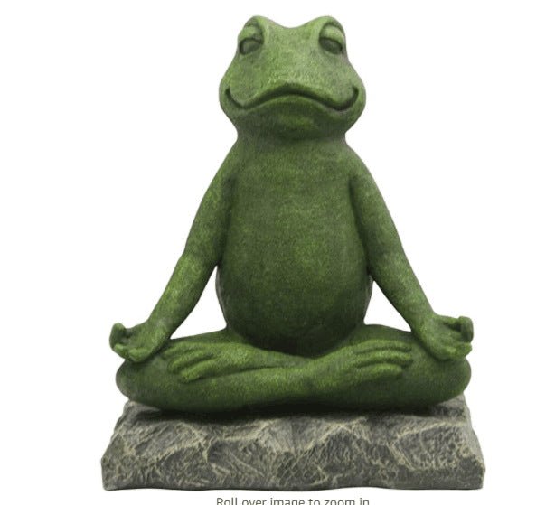 Meditating Frog Décor - Nalo Healing