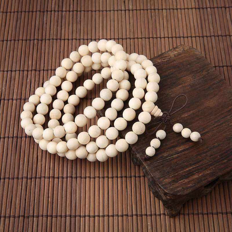 Natural Wood Mala - Nalo Healing