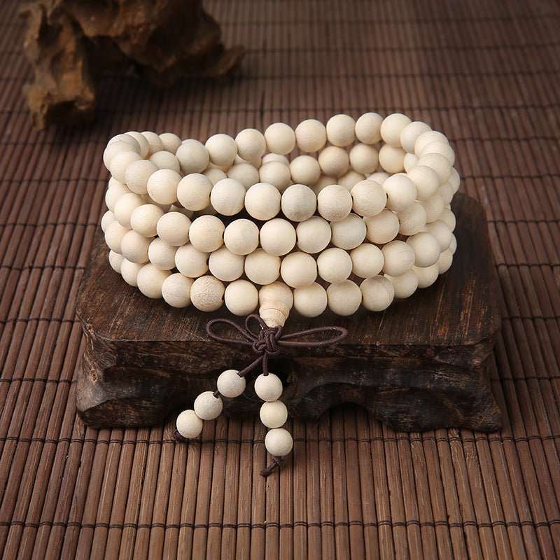 Natural Wood Mala - Nalo Healing